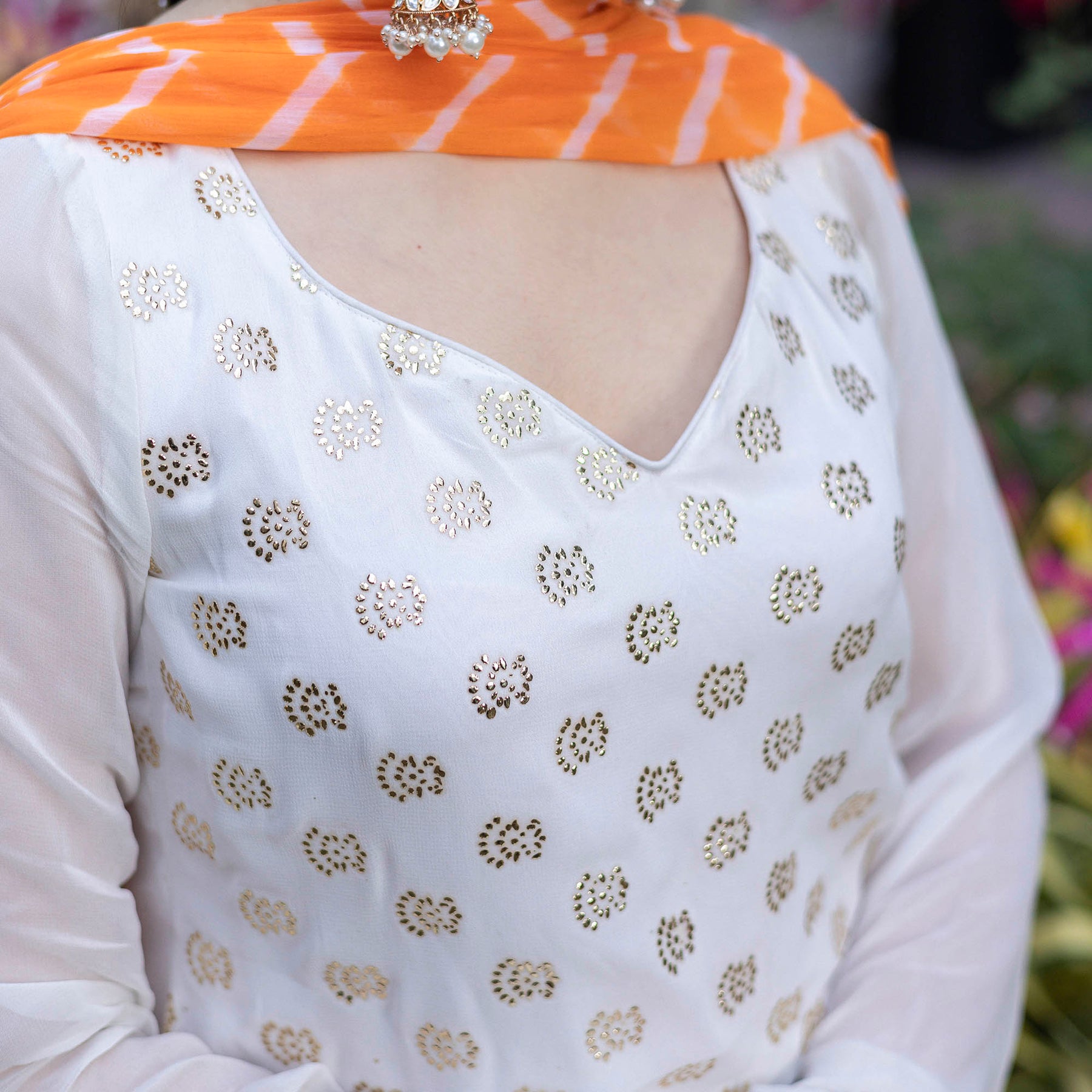Types of organza suit neck design you must check out | Organza suits,  Beautiful pakistani dresses, Organza kurta